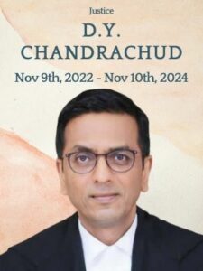 D. Y. Chandrachud, Supreme Court 