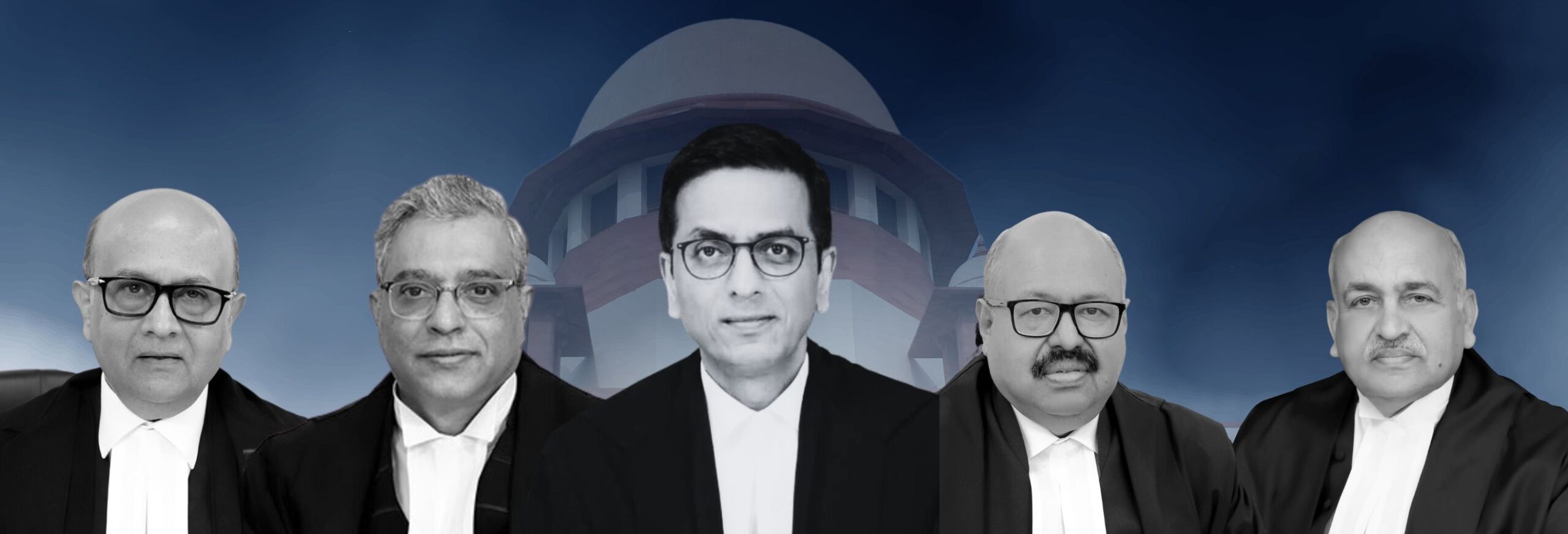 New Constitution Bench D.Y. Chandrachud Hrishikesh Roy, P.S. Narasimha, Pankaj Mithal and Manoj Misra (1)