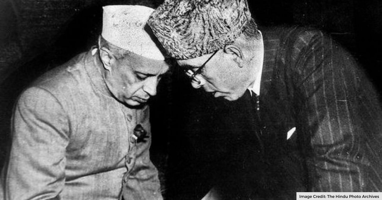 Jawaharlal Nehru and Sheikh Abdullah, Jammu and Kashmir